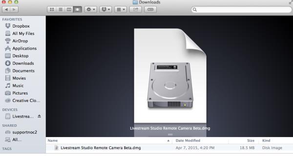 macos remote camera setup screenshot 1